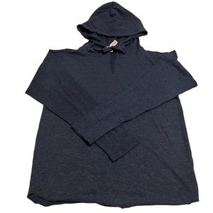 PINK Victoria’s Secret Hoodie Shirt/Top Long Sleeve Charcoal Gray Sz Medium NWT